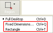 My Screen Recorder -  Region Selection