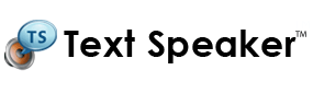 Text Speaker - Logo