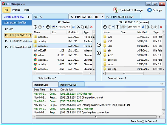 FTP Manager Lite