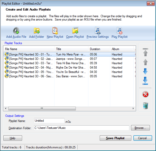 convert m3u file to mp3