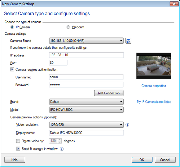 view android camera on pc with ip camera viewer