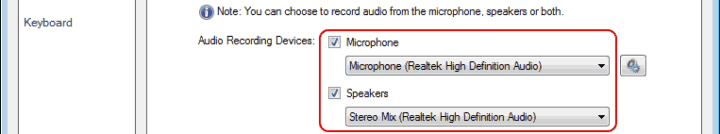 narration in debut video capture software not processing