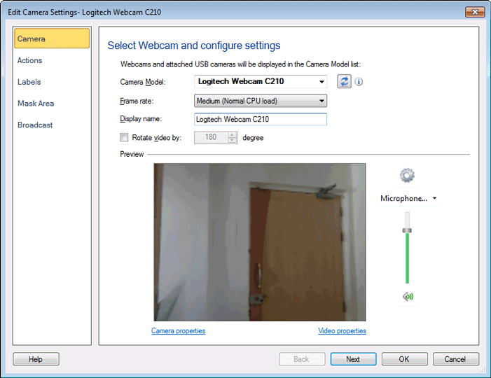 free wedcam software and screen recorder video effects windows 10